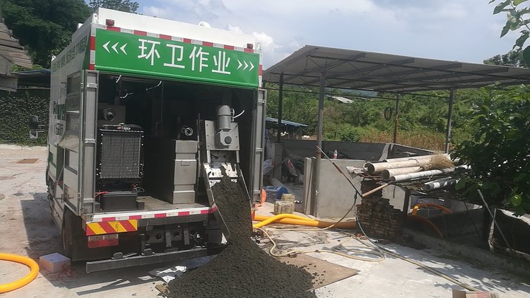 周矶管理区污泥干湿分离技术
