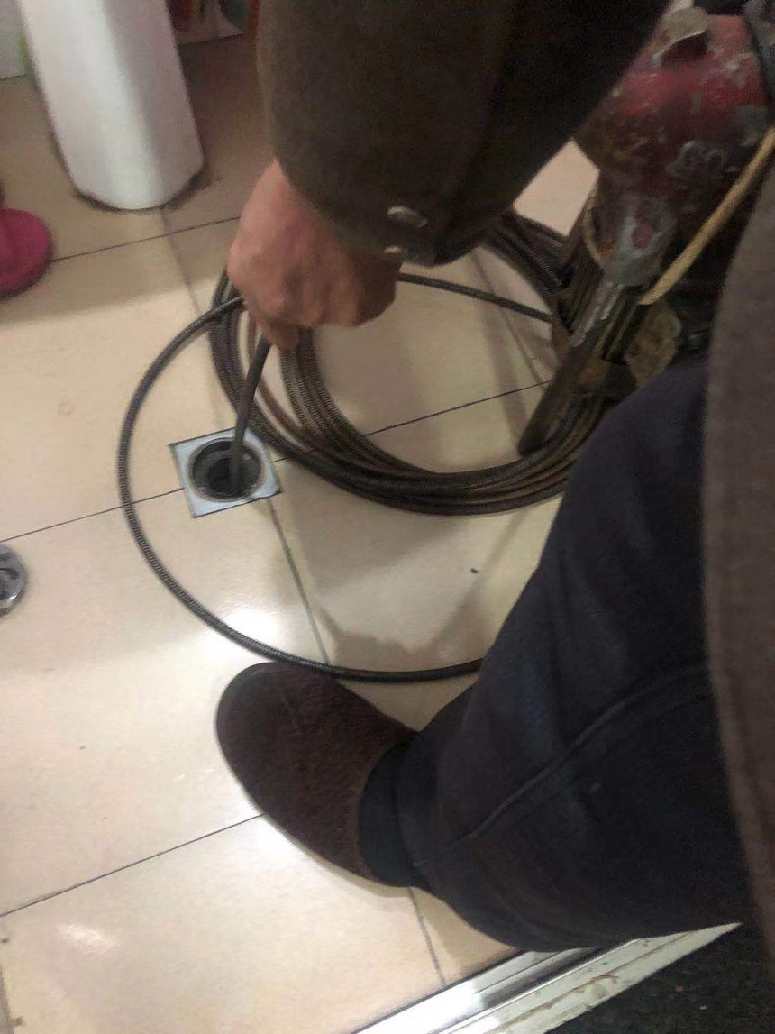 周矶管理区管道疏通，疏通下水道